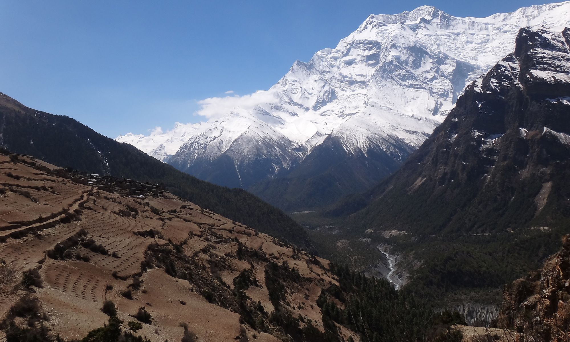 Photo of mountains in Nepal